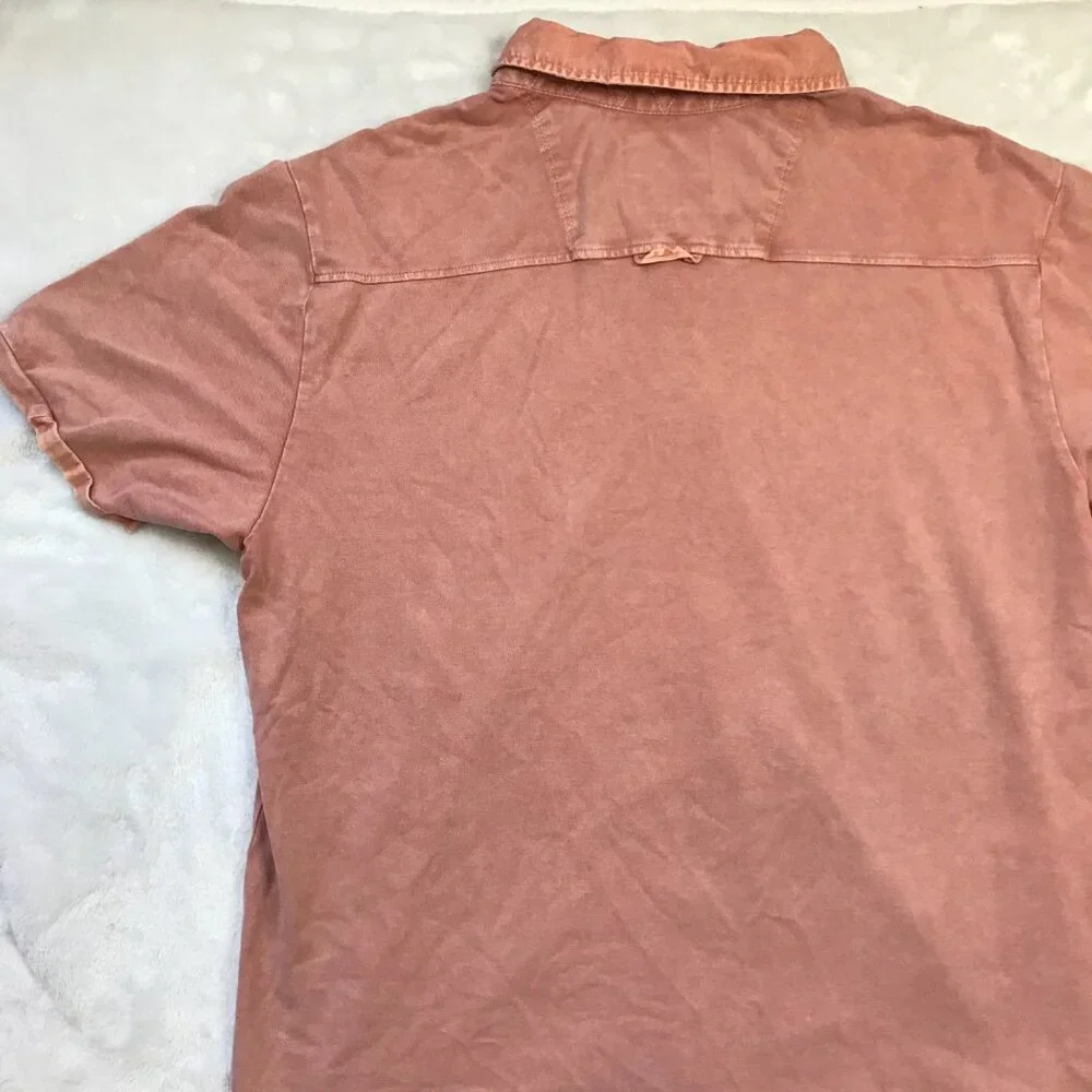 Tommy Bahama Button Down Collar Polo Shirt Men's‎ XL Cotton Island Modern Fit